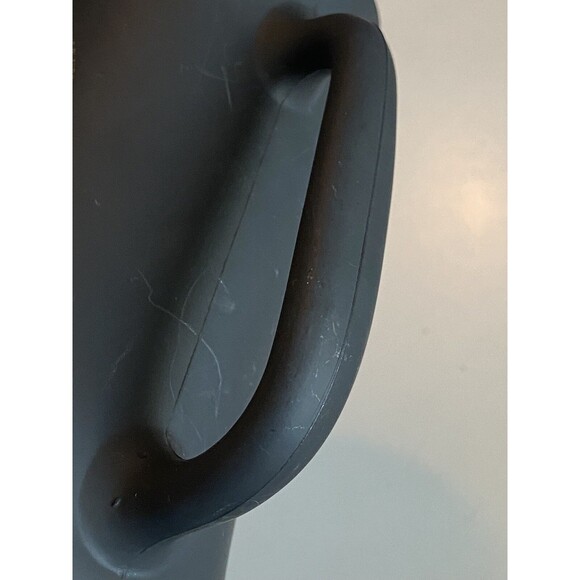 Nice Vintage 1970s The PLAYBOY Club Matte Black Glass Beer Mug RARE - Picture 7 of 8